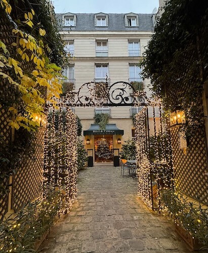 Hotel l’Abaye Eingang