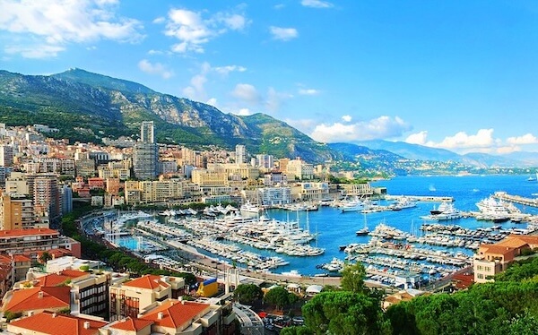 Hafen von Monaco