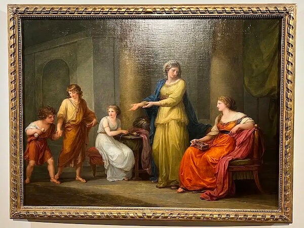 Cornelia, Mutter der Gracchen, Angelica Kaufmann 1788