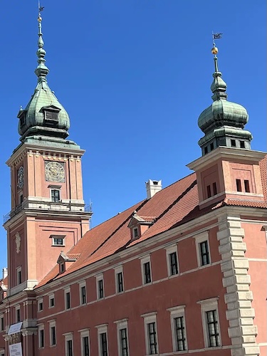 Königsschloss und Sigismundsäule