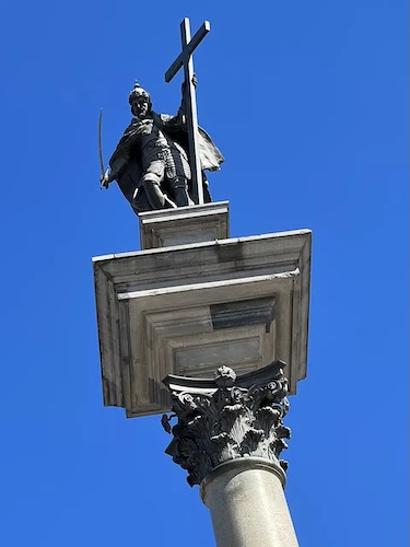 Königsschloss und Sigismundsäule
