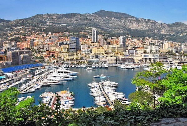 Hafen von Monaco