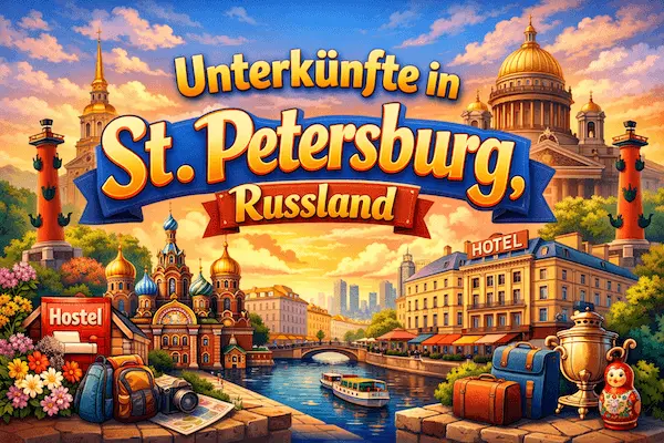 Unterkünfte in St. Petersburg, Russland